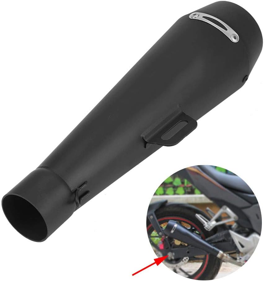 Motorcycle Slip On Exhaust Muffler Tail Pipe 51mm Universal W201