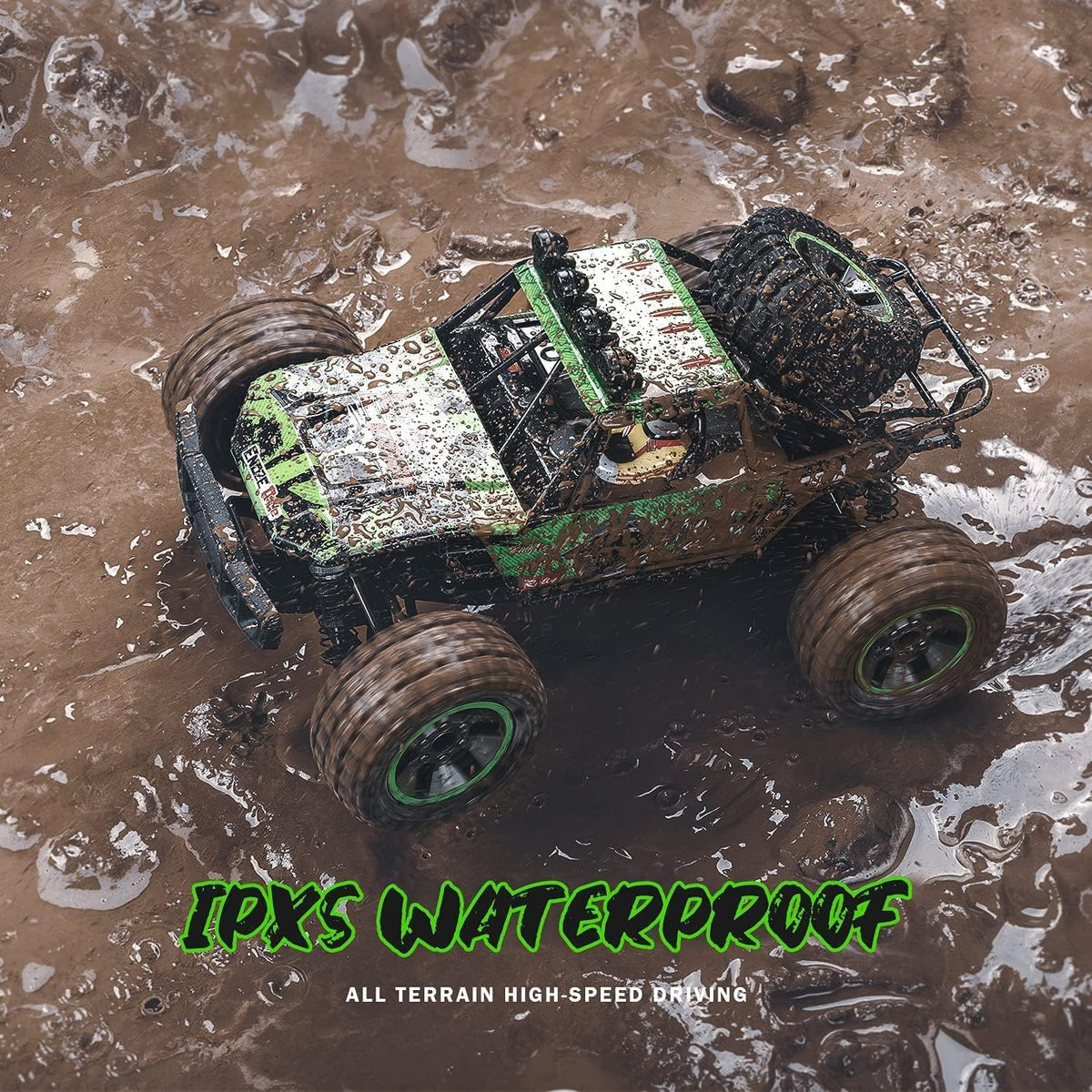1:10 Scale 4WD High-Speed Off-Road RC Truck S606