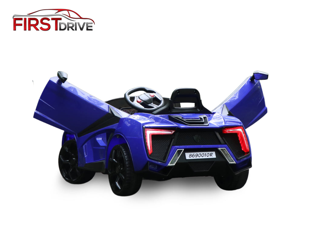 Blue 12V Electric Ride on Car with Remote Y19099