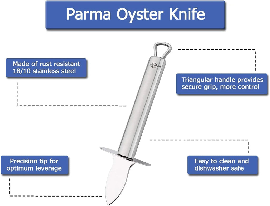 Oyster Knife 7.5" Silver F6513