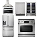 36 Electric Range, Range Hood, Microwave, Refrigerator, Dishwasher, Wine Cooler M319008