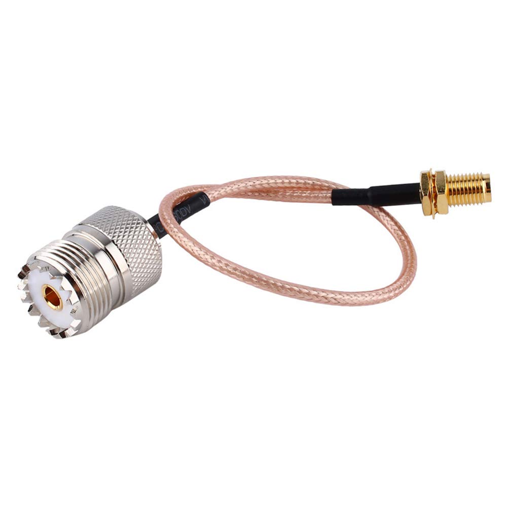 SMA Female to UHF SO-239 Female Adapter Cable 6'' X63262