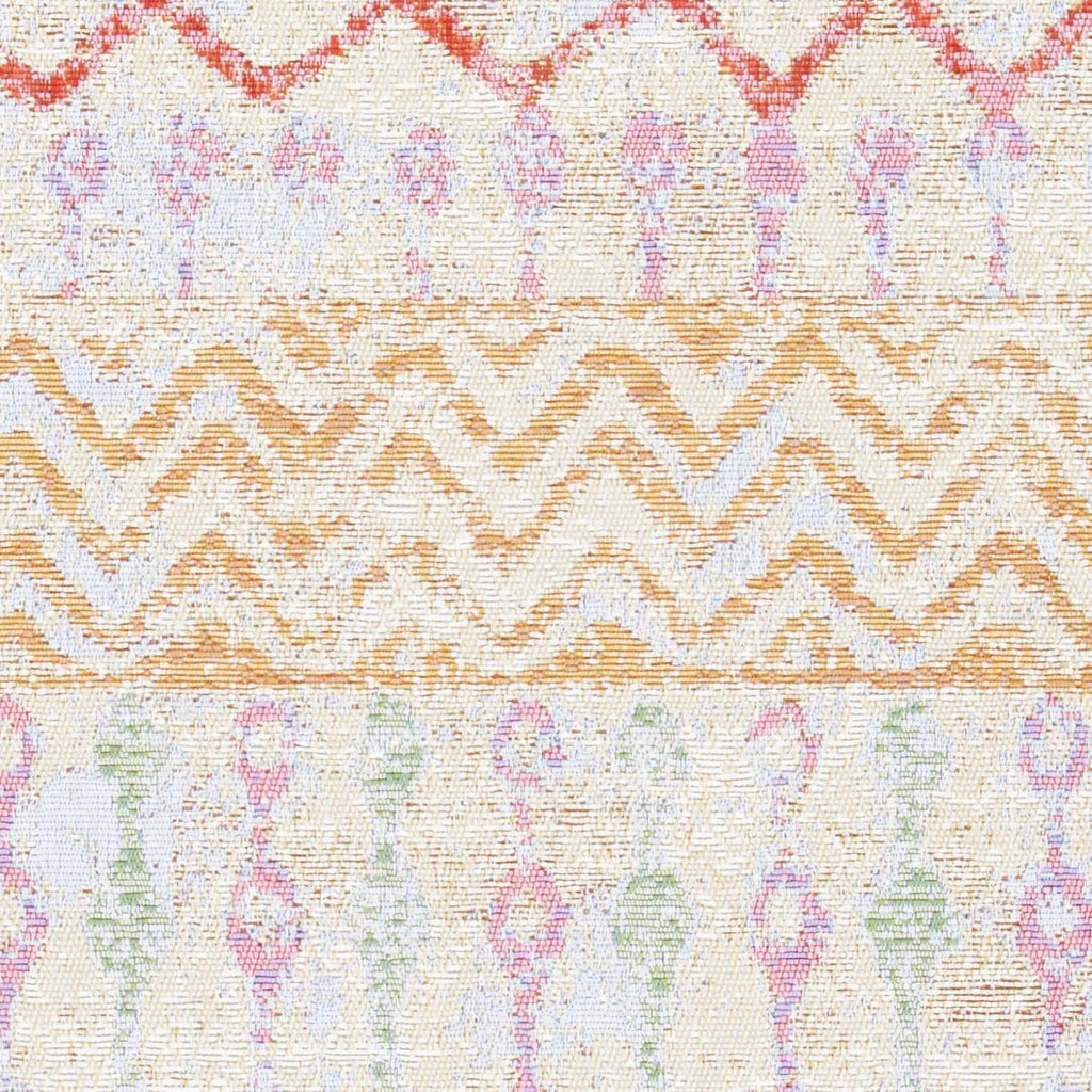 Gold Blue 8' x 10'5" Geometric Area Rug M53554