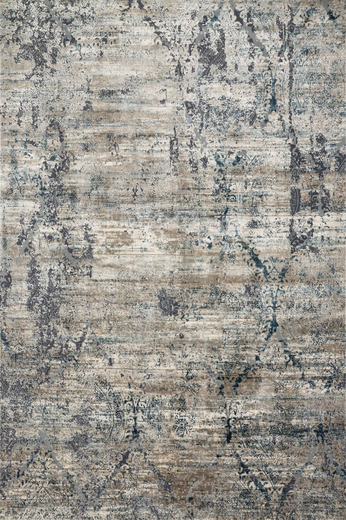 Taupe Blue Rug 12'0 x 15'0 K377029