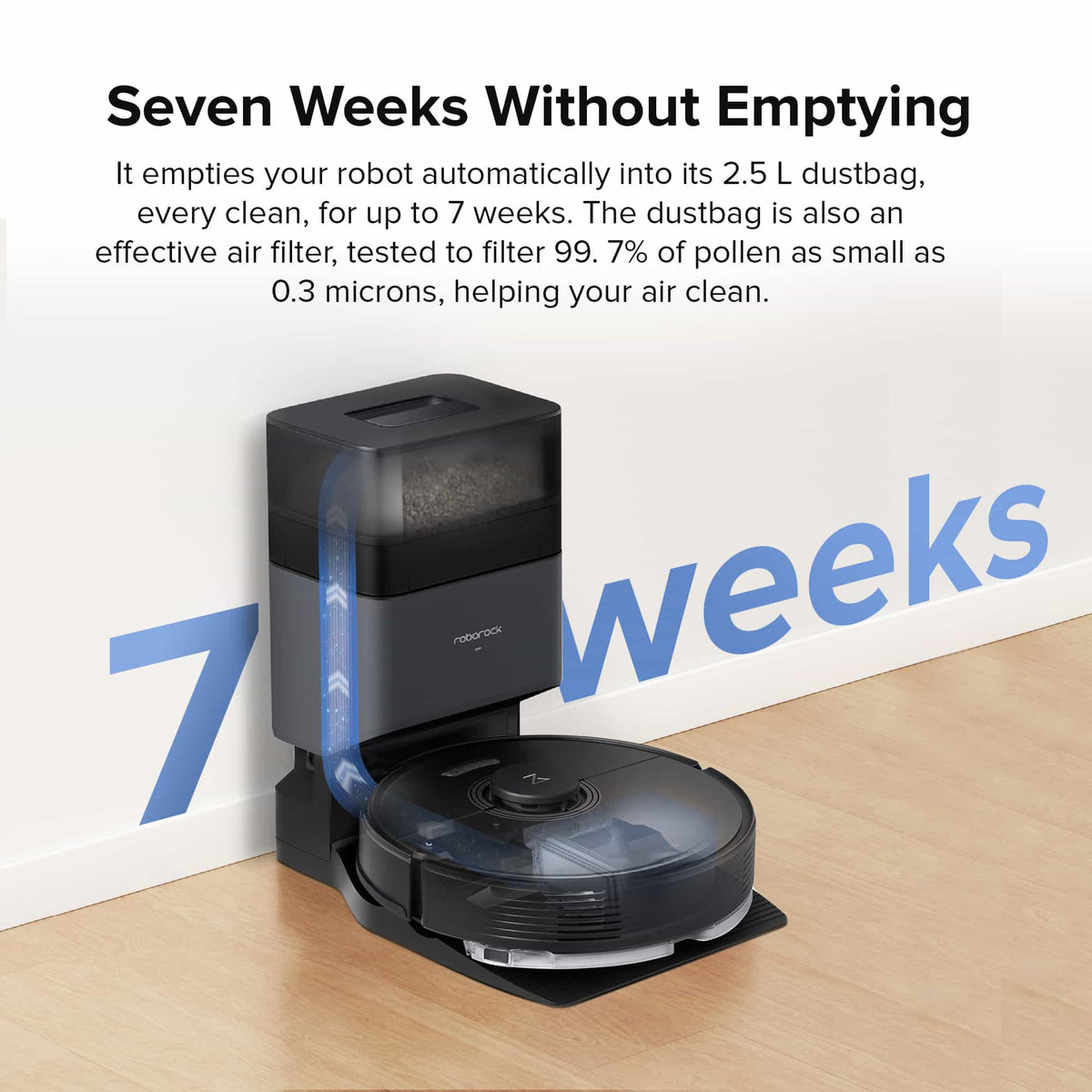 Robot Vacuum with Auto-Empty Dock M596703