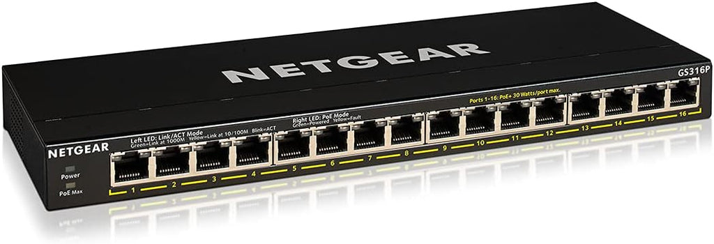 5-Port Gigabit Ethernet Unmanaged PoE Switch with 4 x PoE+ @ 83W M980679
