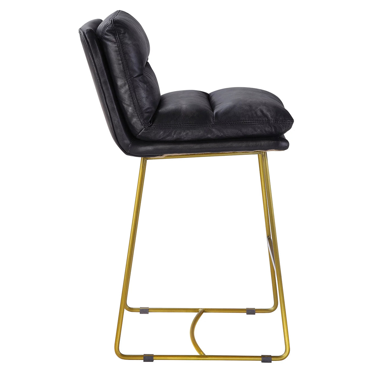 Vintage Black Counter Height Chair E799