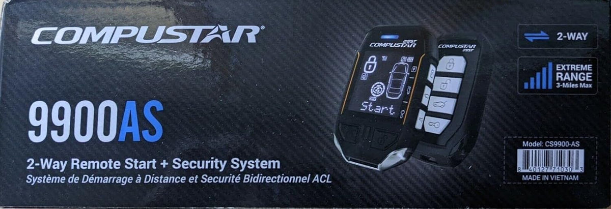 2 Way LCD Remote Start and Alarm System G77208