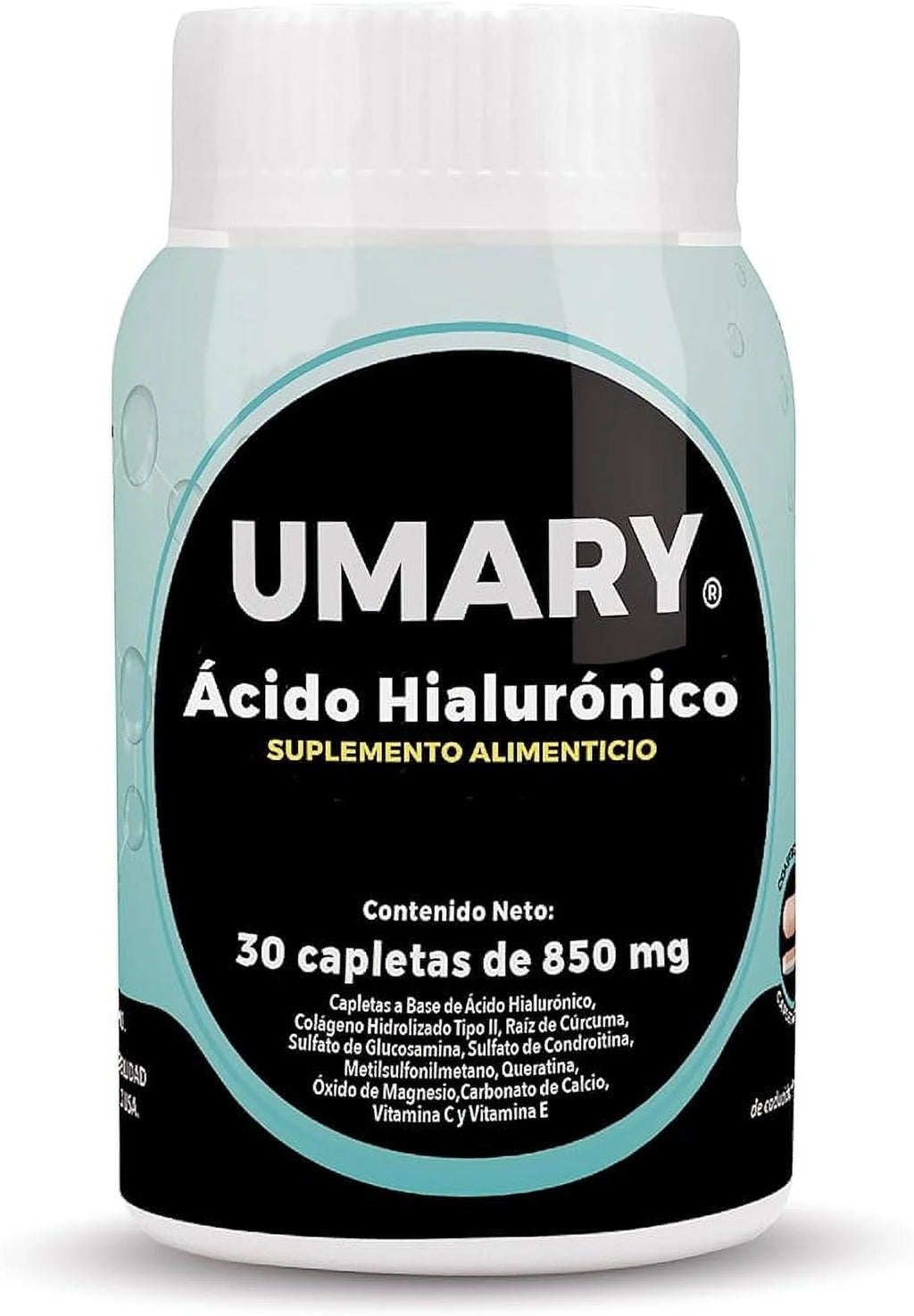 30 Caplets 850 mg + Hyaluronic Acid 100 ml H393