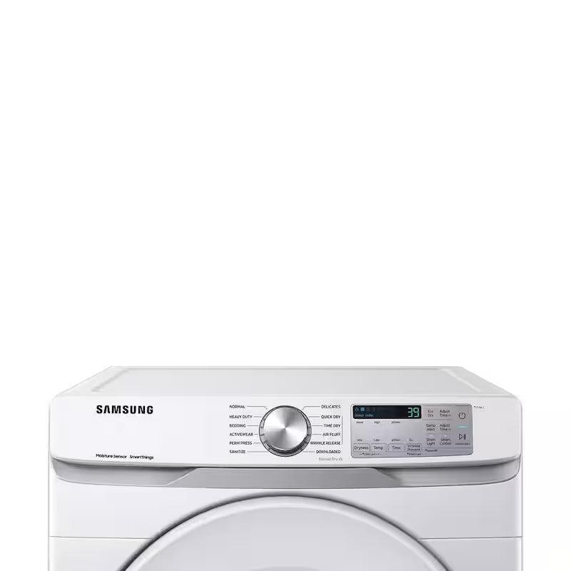 7.5 cu.ft. Vented Front Load Smart Electric Dryer with Sensor Dry in White I14020