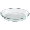 Clear 9 inch Glass Pie Plate, Pack of 6 G1603