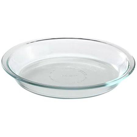Clear 9 inch Glass Pie Plate, Pack of 6 G1603
