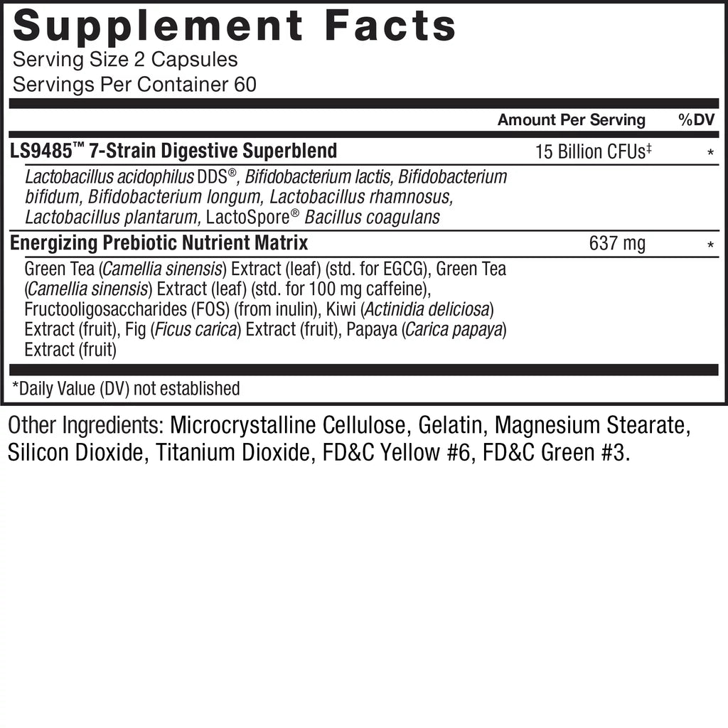 Probiotic Supplement, 30 Billion CFUs, 120 Capsules P654