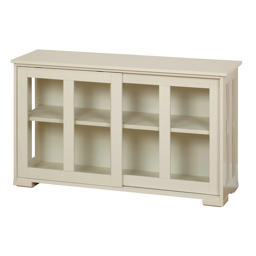 Antique White Stackable Storage Cabinet A871989
