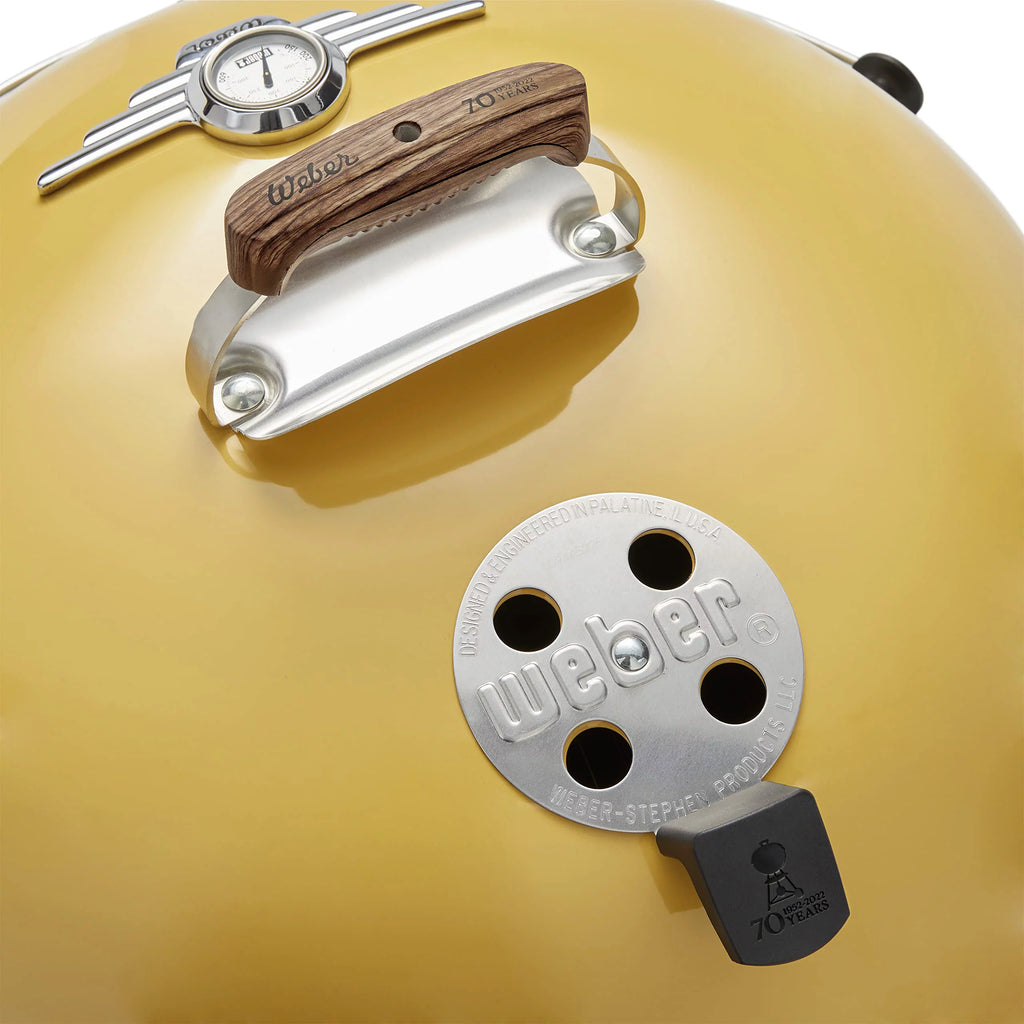 22 in. Charcoal Grill Yellow N535