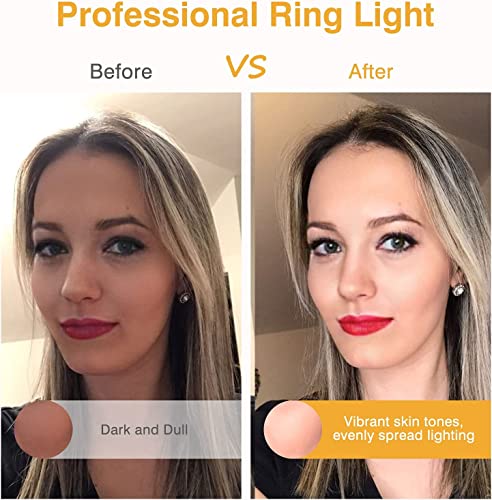Rechargeable 60 LED Clip on Ring Light K26356