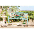 Blue Wooden Garden Bench U389