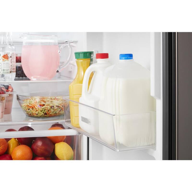 11.6 cu. ft. Top Freezer Refrigerator Black Stainless Counter Depth B434029
