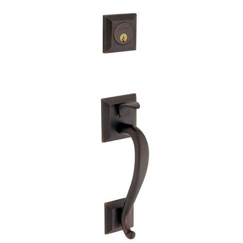 Satin Chrome Full Dummy Sectional Handleset P6495