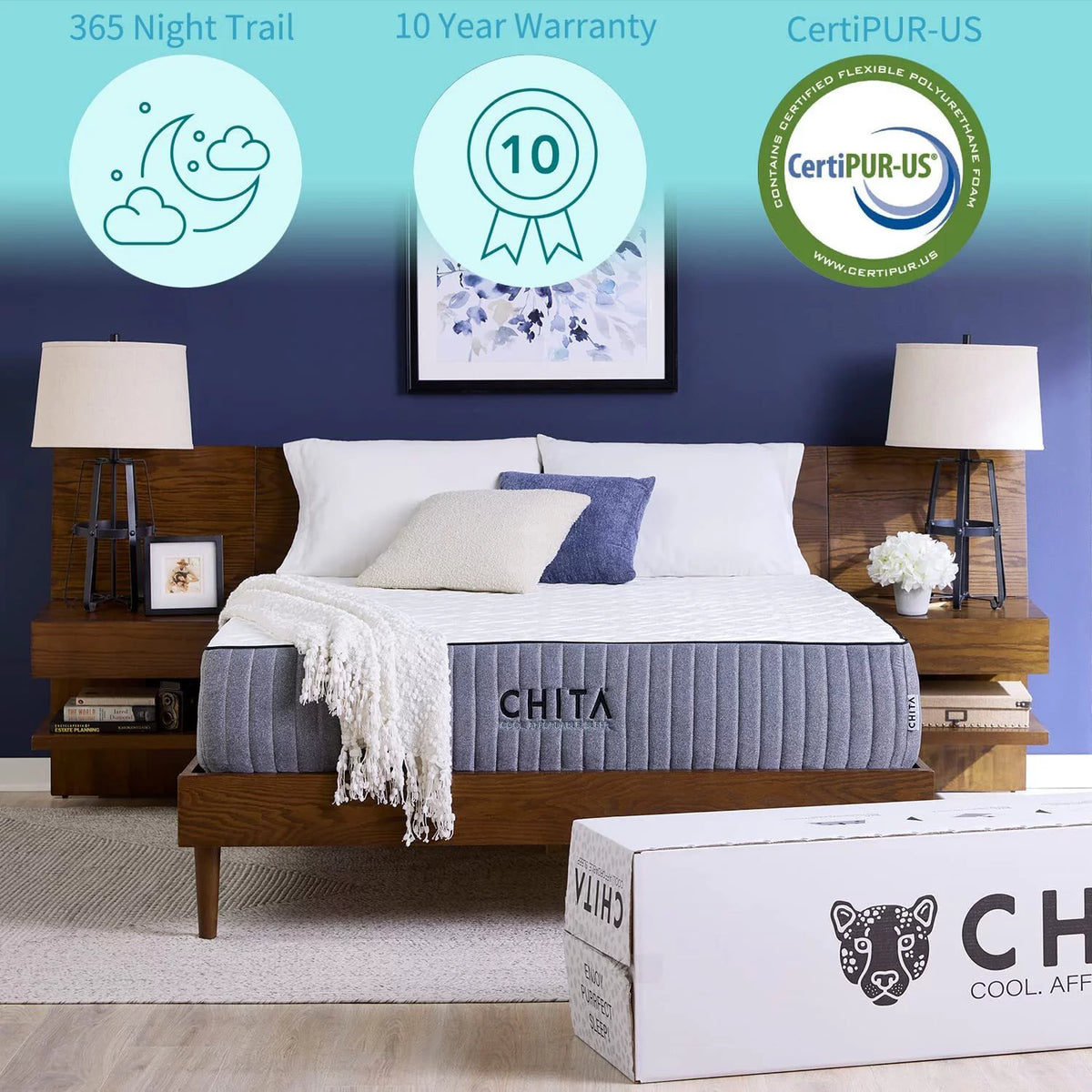 12 inch Gel Memory Foam Mattress Twin Size W450487
