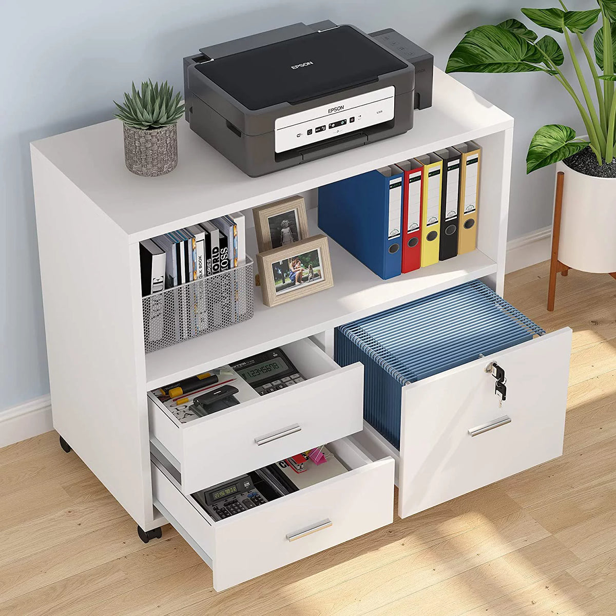 3 Drawer File Cabinet with Lock S23445