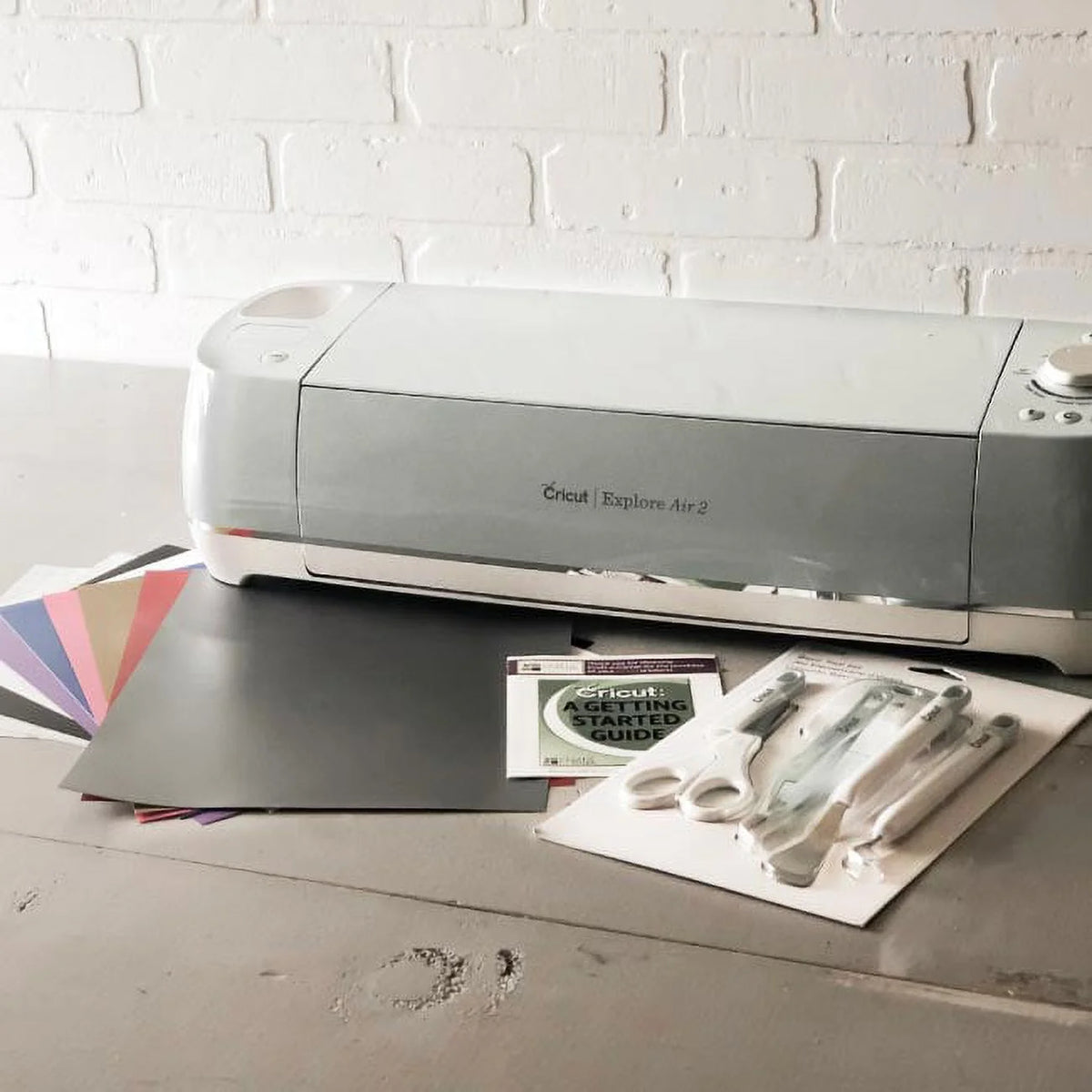 Cricut Explore Air 2 Machine Bundle with Tool Kit and Vinyl Pack C2823