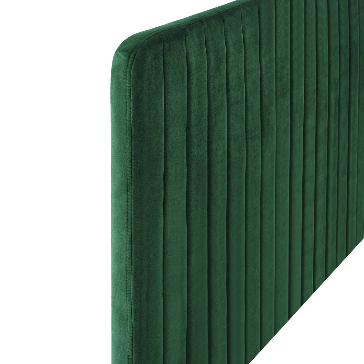 Pink Channel Tufted Performance Velvet King/California King Headboard I260354