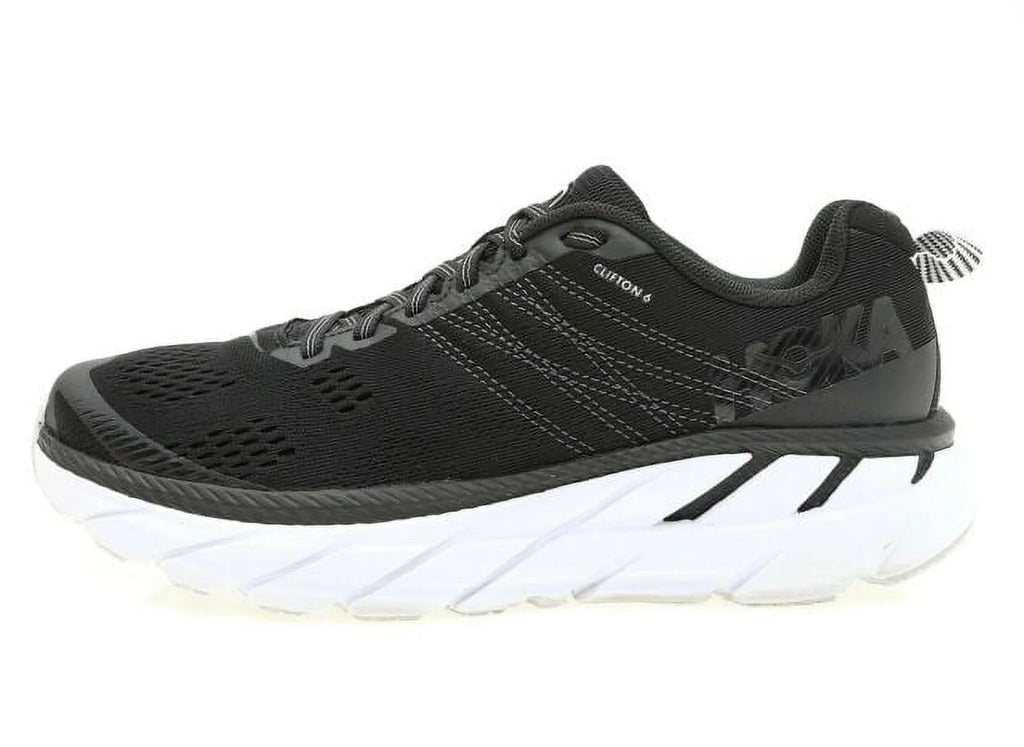 Black White Running Shoe, Size 15 Wide U75671
