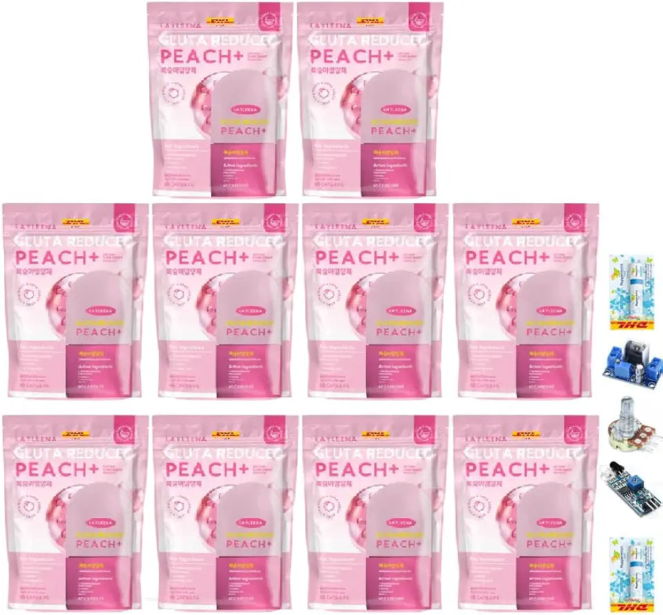 Korean Gluta Peach 60 Capsules Set 10 L282690