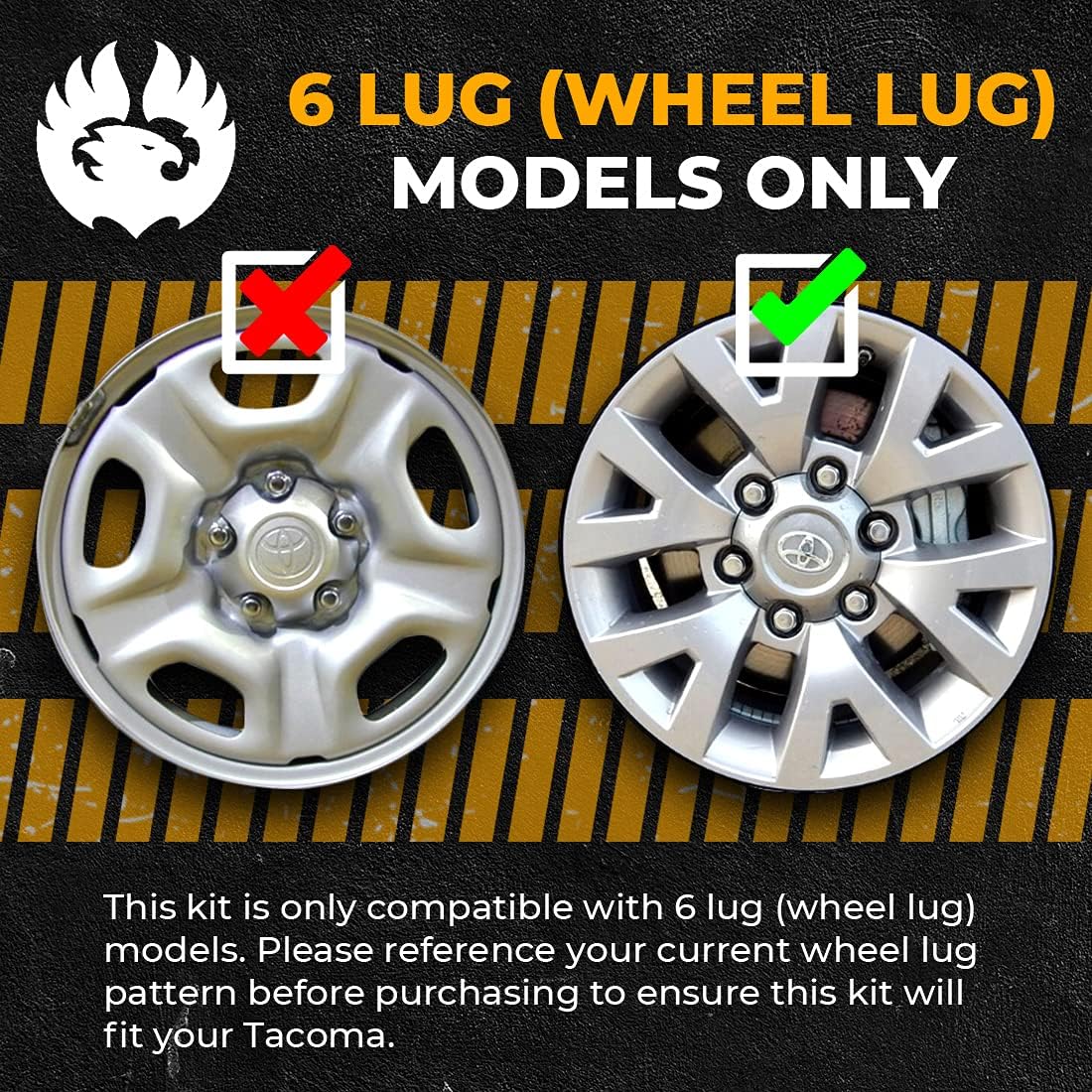 3" Front 2" Rear Leveling Lift Kit for 1995-2004 Toyota Tacoma 4WD With Differential Drop Y904