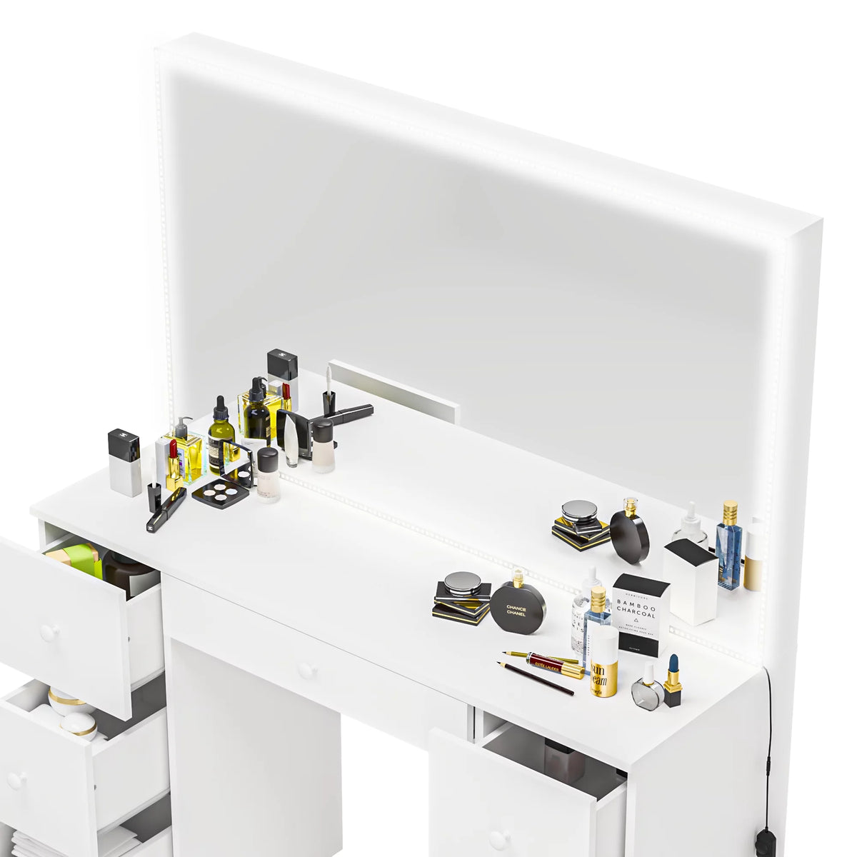 White Painted Vanity Table P5538