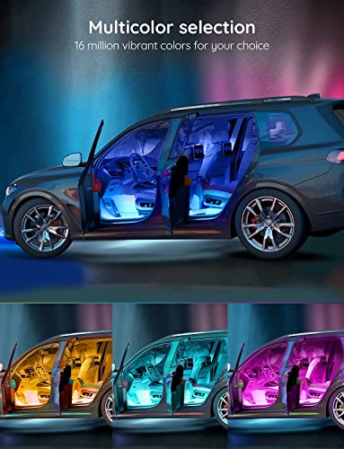 Smart RGB Car LED Lights with App Control Y87380