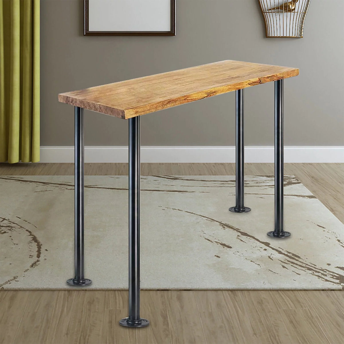 Black Metal Table Legs 4 Pack F8607