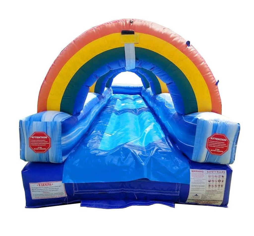 Blue Inflatable Slip n Slide with Blower J4297
