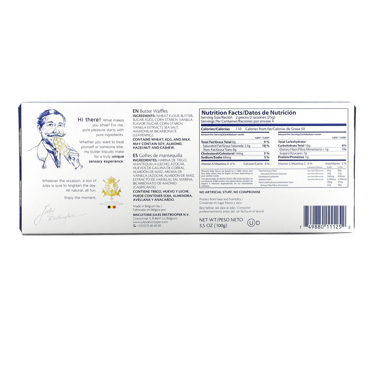 3.52 OZ Waffle (Pack of 12) X163