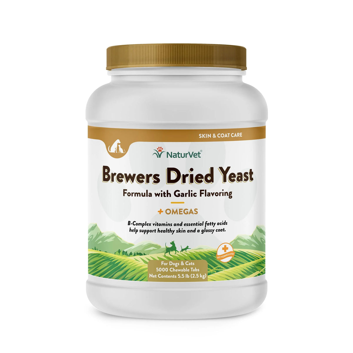 Brewers Dried Yeast Pet Supplement with Garlic Flavoring 5000 Ct W755233