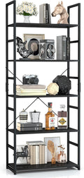 4 Tier Industrial Metal Bookcase Q662