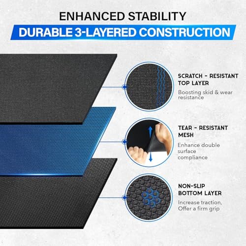 Large 6'x4'x7mm Foam Exercise Mat E4063