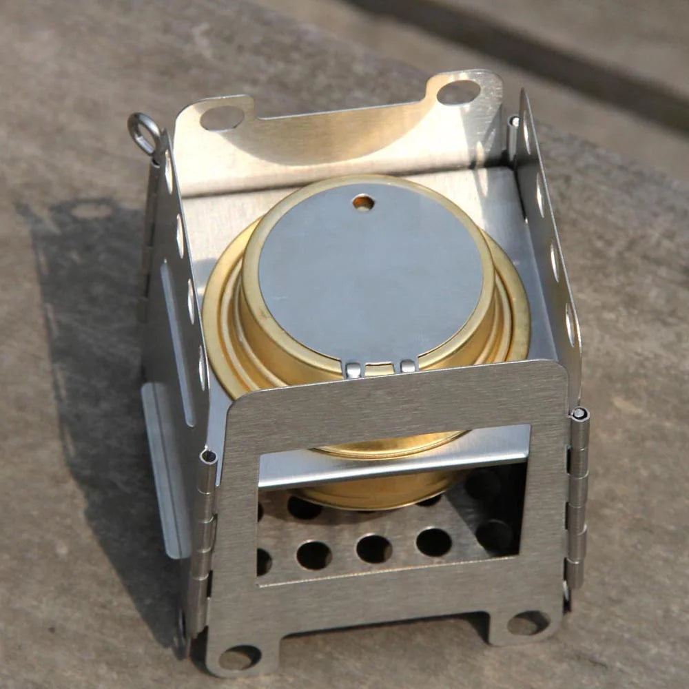 Portable Stainless Steel Wood Stove M987