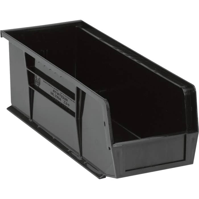 Heavy Duty Stacking Bins Black Carton of 12 Z970