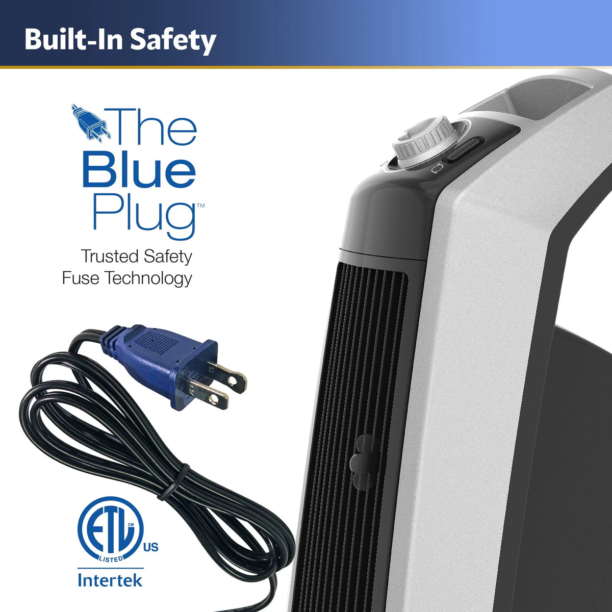 Oscillating High Velocity Tower Fan with 3 Speeds S895868