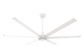 White 84 Ceiling Fan with Downlight LED U2785