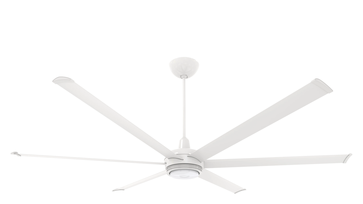 White 84 Ceiling Fan with Downlight LED U2785