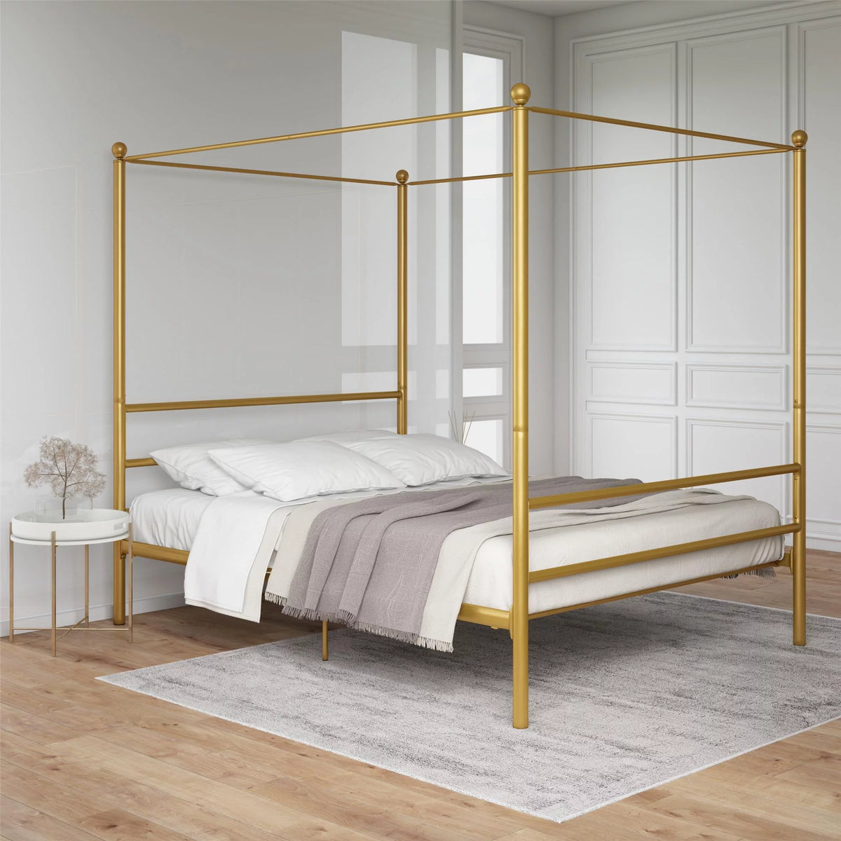 Metal Canopy Bed E32873