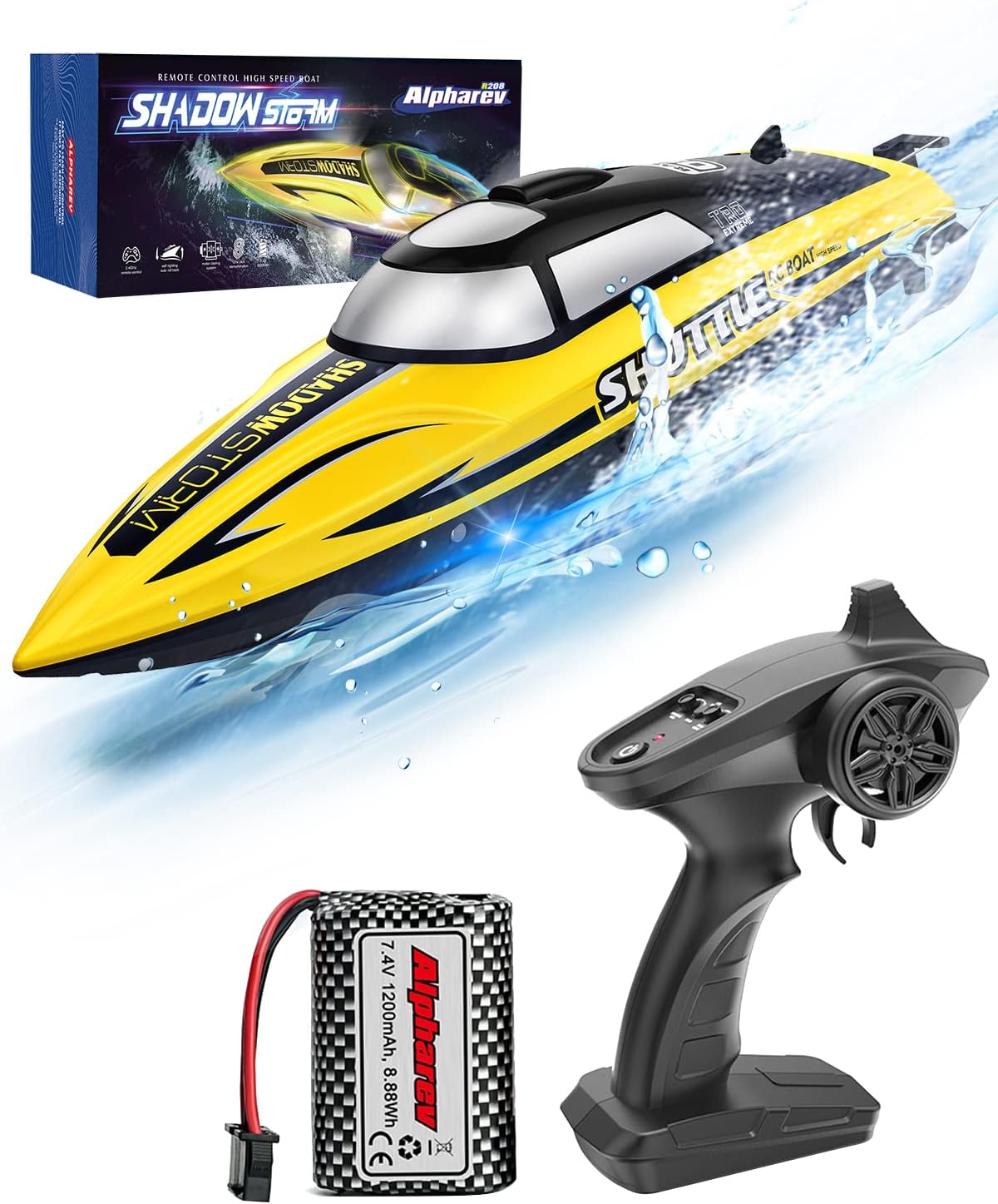 20+ MPH 2.4 GHZ Remote Control Boat X12589