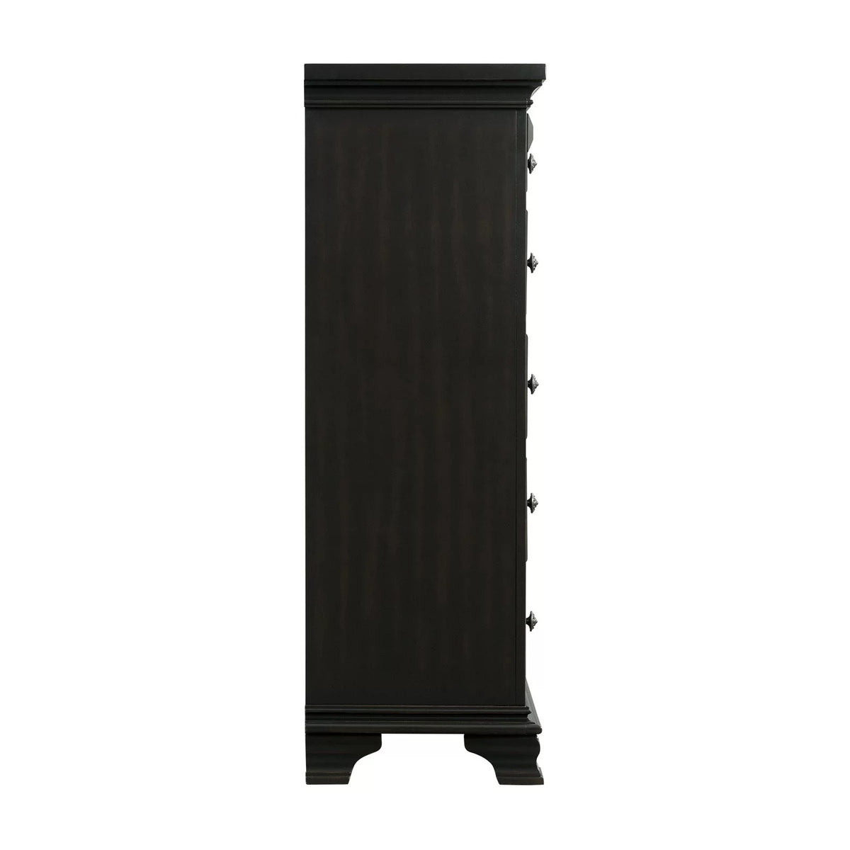 6 Drawer Chest in Antique Black X491