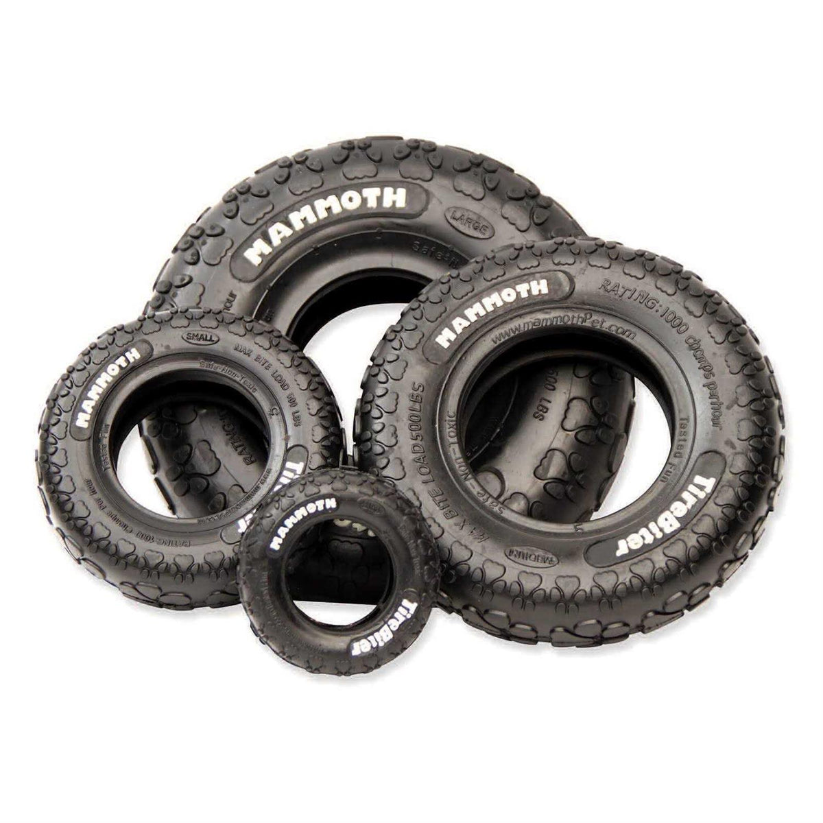 Rubber Tire Dog Toy Medium U756