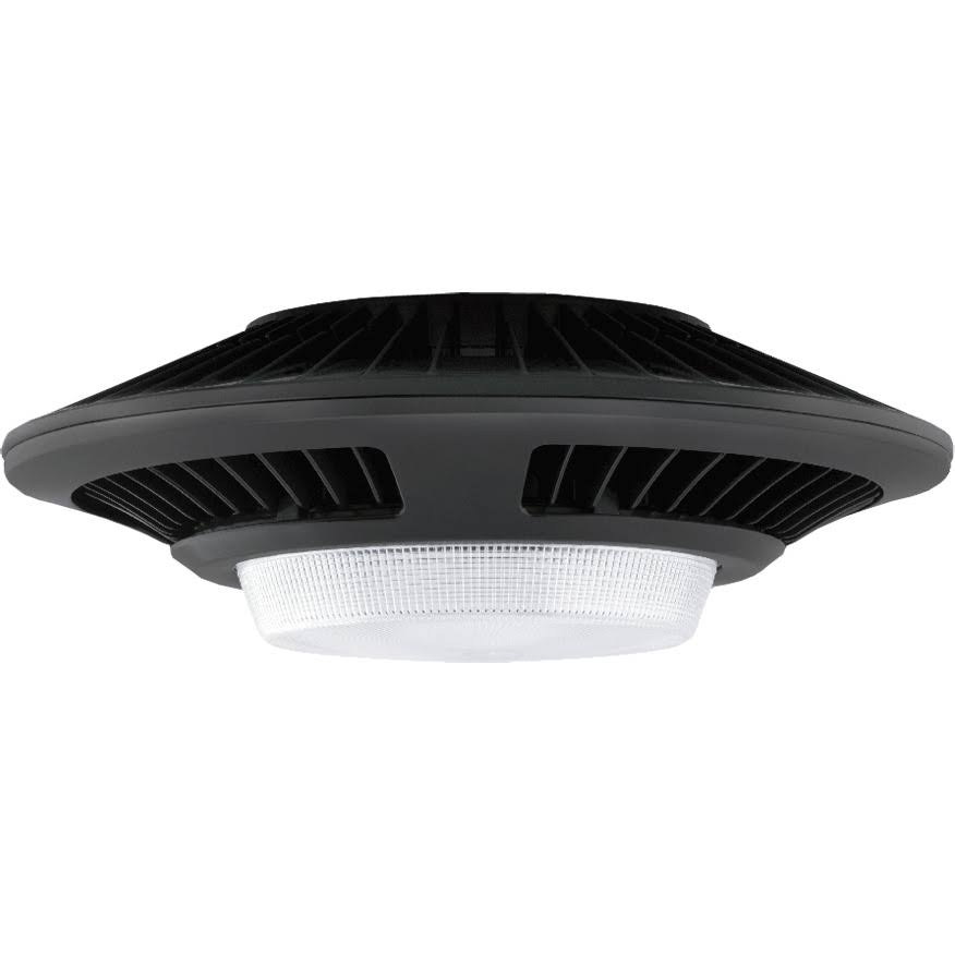 Bronze Garage Ceiling LED with Prismatic Lens O432
