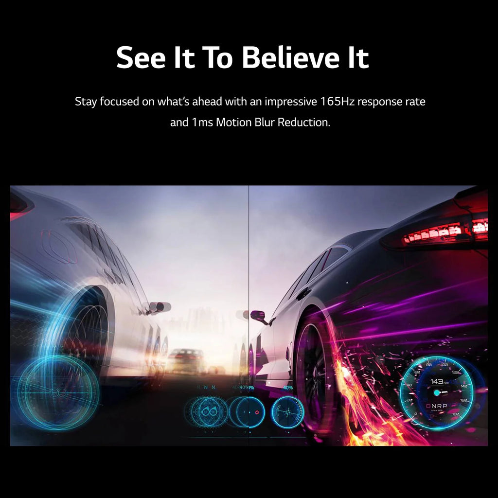 24” FHD 165Hz Gaming Monitor Black W905