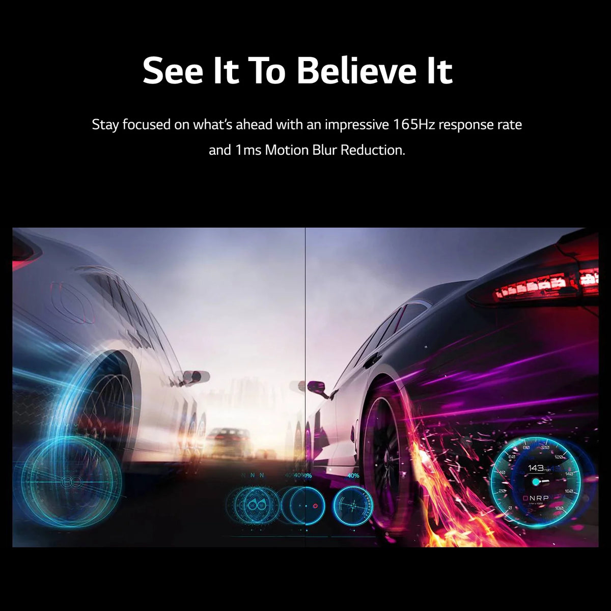 24” FHD 165Hz Gaming Monitor Black W905